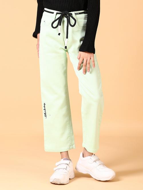 girls mid rise denim jeans - 21620702 - Very Small Image - 1