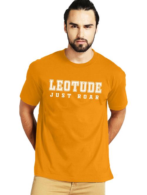 men round neck chest printed t-shirt - 21621840 - Very Small Image - 1