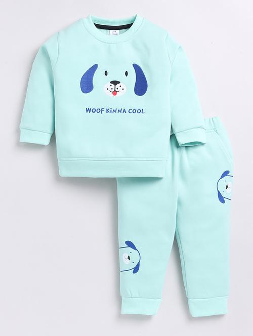 boys printed t-shirt & jogger set - 21623919 - Very Small Image - 1