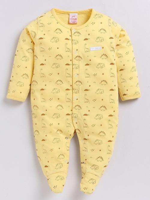 kids printed long sleeve romper - 21623948 - Very Small Image - 1