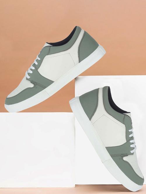 men color block lace up sneaker - 21624257 - Very Small Image - 1