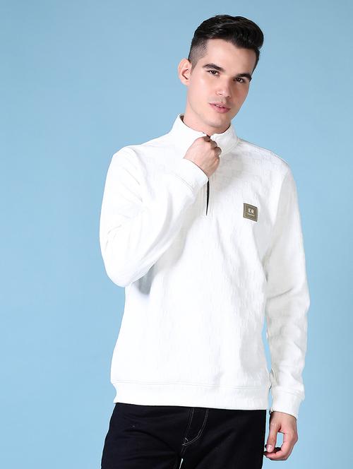 men plain long sleeve sweatshirt - 21624444 - Very Small Image - 1