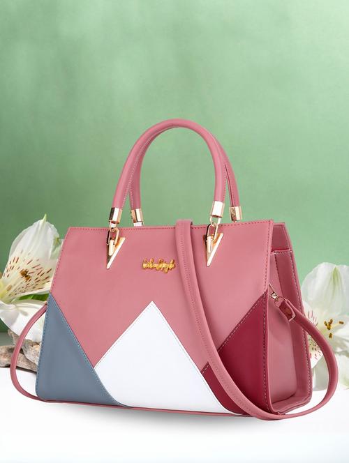 women color block handbag - 21624951 - Very Small Image - 1