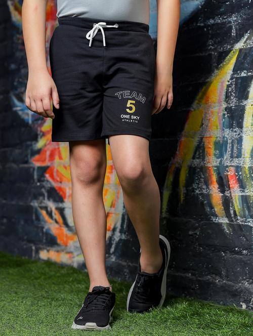 boys placement printed shorts - 21626415 - Very Small Image - 1