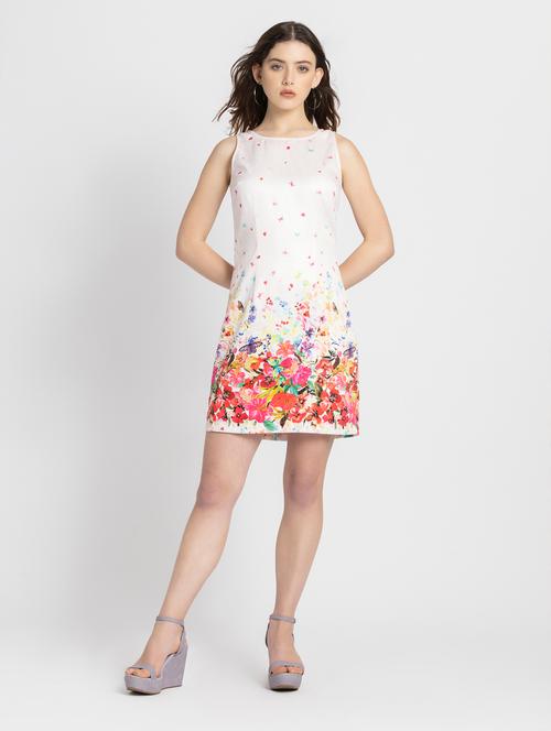 women floral print sheath  dress - 21627564 - Very Small Image - 1