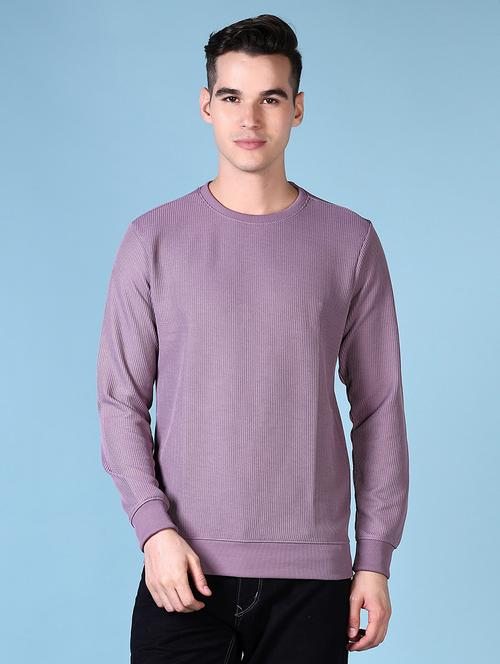 men solid long sleeve sweatshirt - 21627607 - Very Small Image - 1