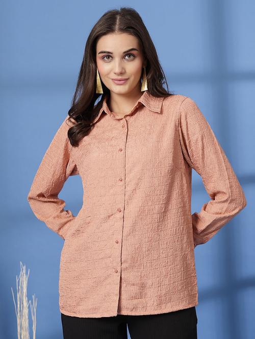 women solid long sleeve regular shirt - 21628316 - Very Small Image - 1