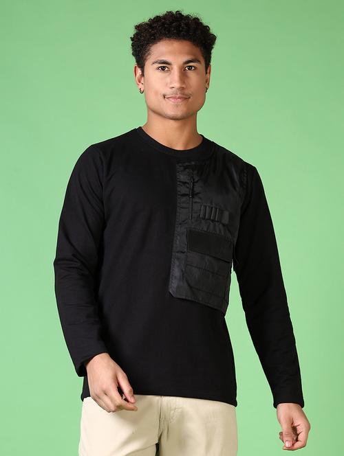 men round neck long sleeve sweatshirt - 21628511 - Very Small Image - 1