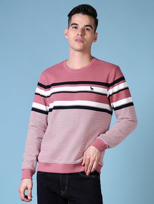 men self design long sleeve pullover - 21628959 - Very Small Image - 1