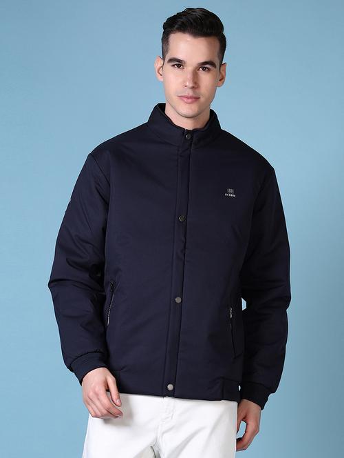 men solid long sleeve casual jacket - 21628970 - Very Small Image - 1