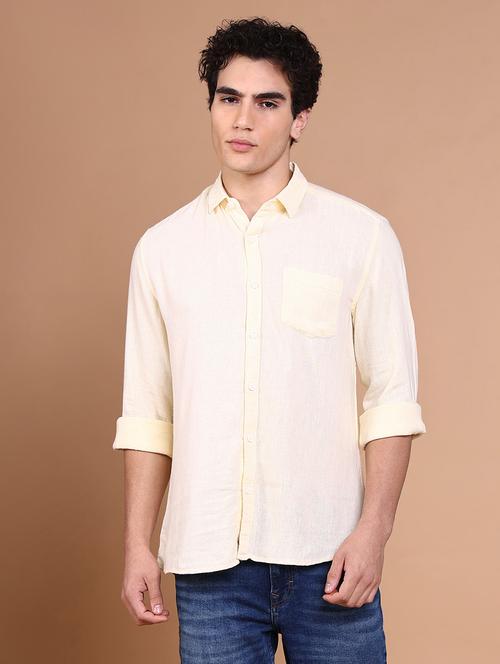 women solid collared casual shirt - 21632620 - Very Small Image - 1