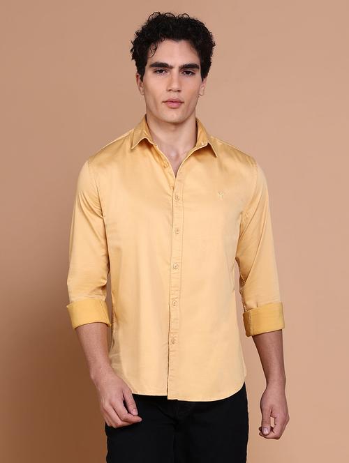 women solid collared casual shirt - 21632622 - Very Small Image - 1