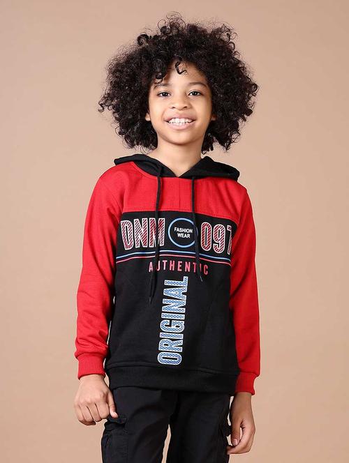 boys color block long sleeve sweatshirt - 21632929 - Very Small Image - 1