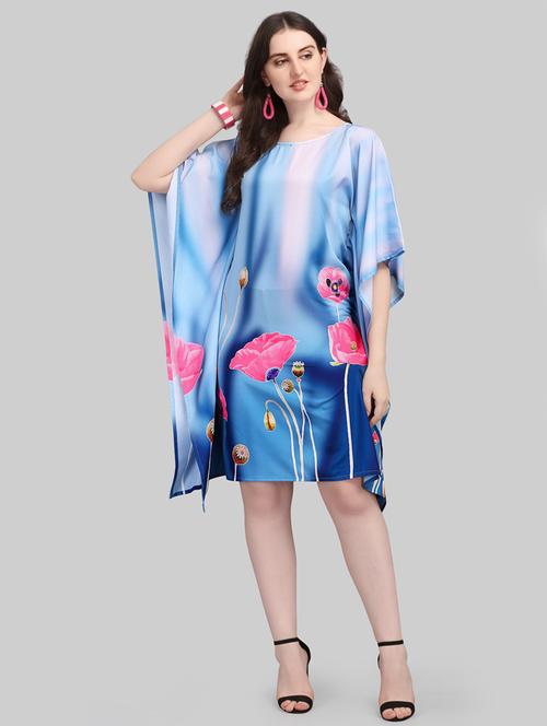 women printed relaxed fit kaftan dress - 21633867 - Very Small Image - 1