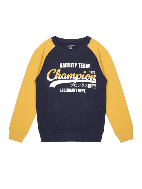 boys printed long sleeve sweatshirt - 21634069 - Very Small Image - 1