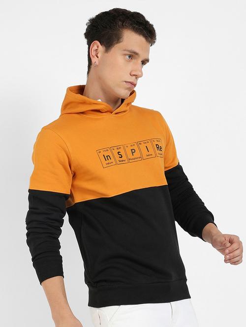 men long sleeve regular fit hooded sweatshirt - 21635073 - Very Small Image - 1