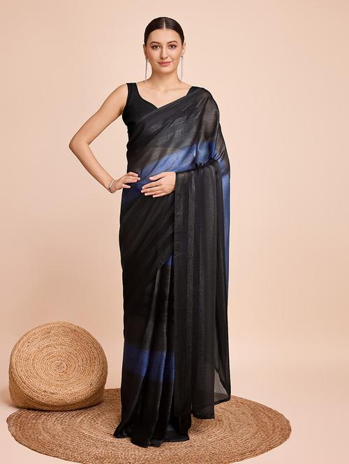 women printed saree with blouse - 21635146 - Very Small Image - 1