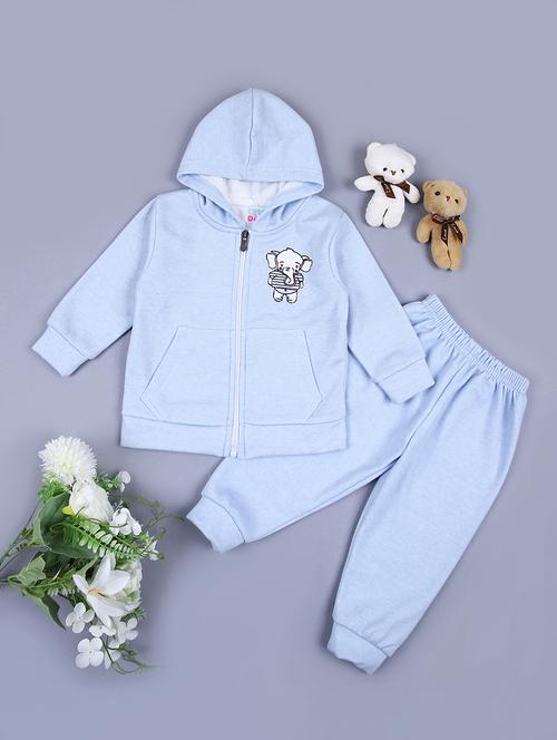 boys printed winter wear full length set - 21636475 - Very Small Image - 1