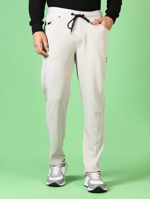 men solid mid rise full length tack pant - 21636485 - Very Small Image - 1