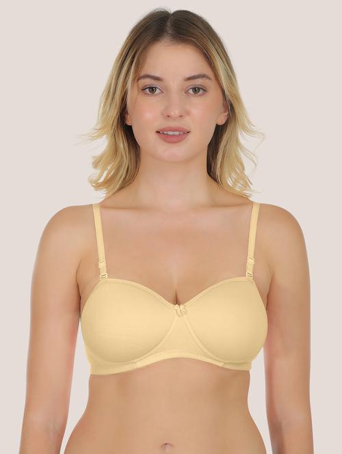 women solid full coverage bralette bra  - 21636609 - Very Small Image - 1