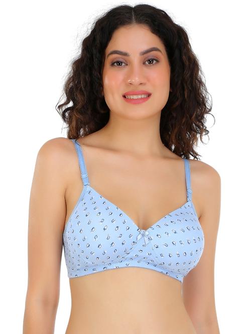 women printed full coverage t-shirt bra  - 21636610 - Very Small Image - 1
