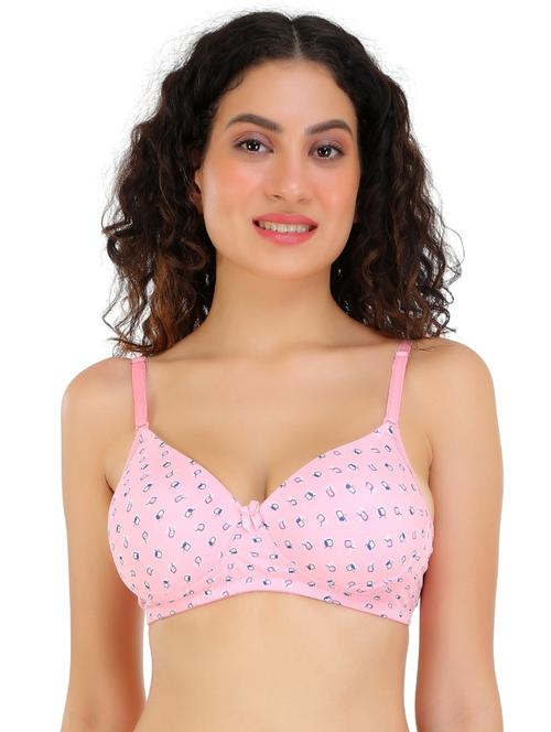 women printed full coverage t-shirt bra  - 21636612 - Very Small Image - 1