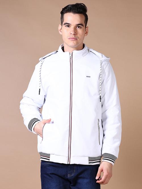 men solid long sleeve casual jacket - 21636971 - Very Small Image - 1