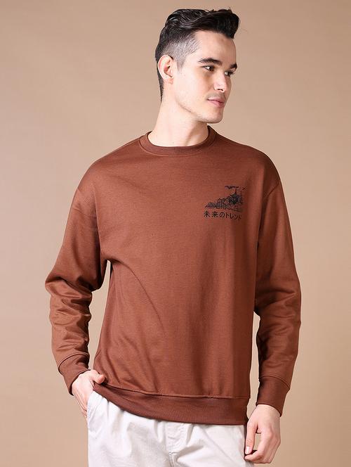 men long sleeve regular fit sweatshirt - 21638390 - Very Small Image - 1