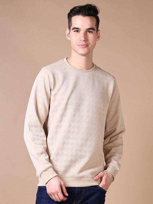 men self design long sleeve sweatshirt - 21638806 - Very Small Image - 1