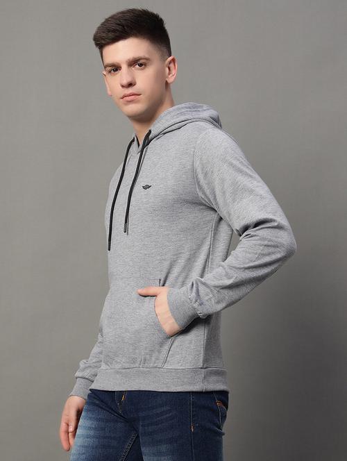 men long sleeves plain sweatshirt - 21639213 - Very Small Image - 1