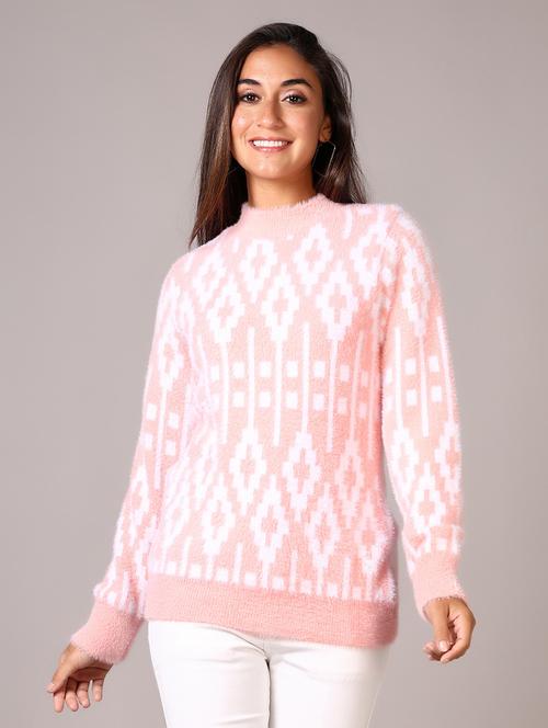 women self designed long sleeves pullover - 21639254 - Very Small Image - 1
