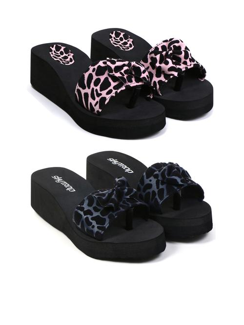 women pack of 2 comfy lounge flip-flops - 21640607 - Very Small Image - 1