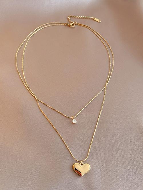 women gold plated chain necklace - 21640926 - Very Small Image - 1