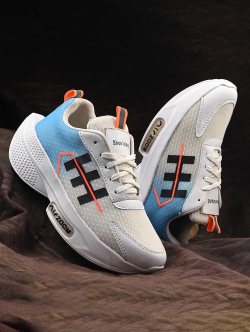 men lace up running sport shoes - 21641142 - Very Small Image - 1