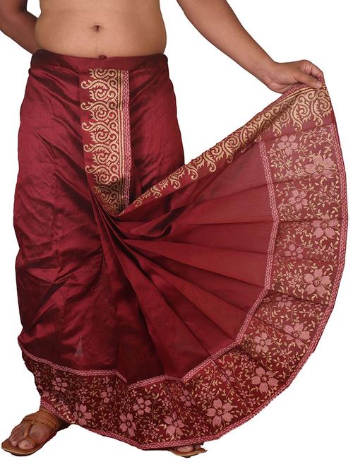 men printed traditional ethnic dhoti - 21641162 - Very Small Image - 1