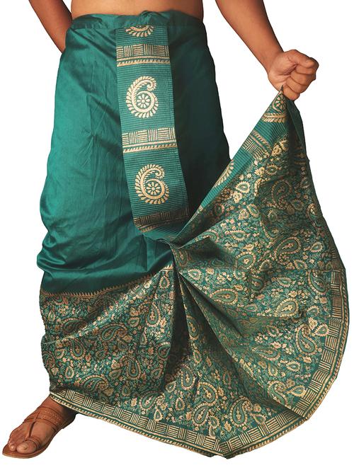 men printed traditional ethnic dhoti - 21641163 - Very Small Image - 1