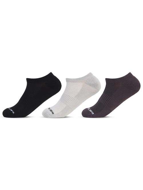 men pack of 3 printed ankle length socks - 21641271 - Very Small Image - 1
