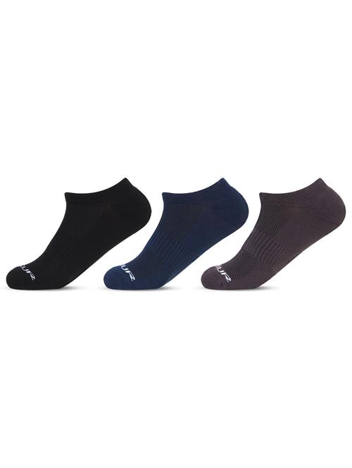 men pack of 3 printed ankle length socks - 21641272 - Very Small Image - 1