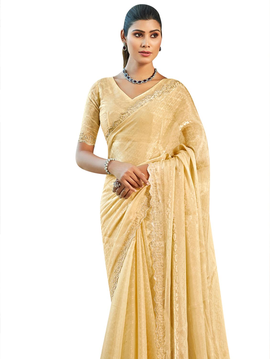 women self design embellished saree with blouse - 21641798 - Standard Image - 2