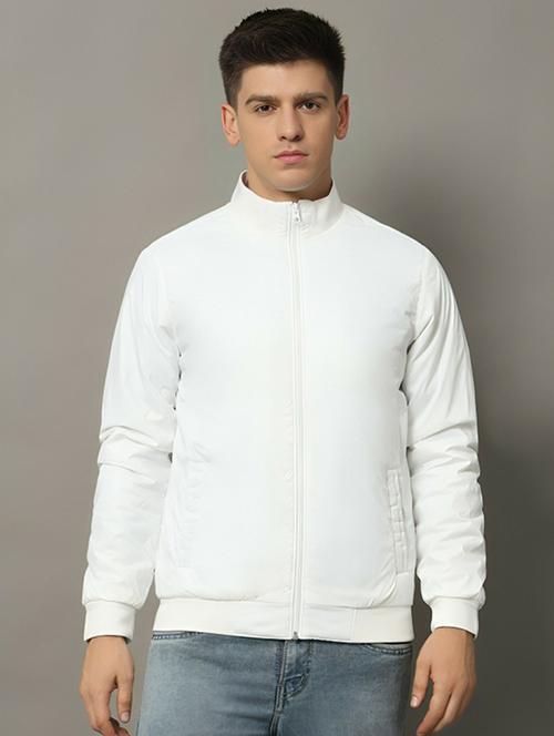 men solid long sleeve casual jacket - 21642285 - Very Small Image - 1