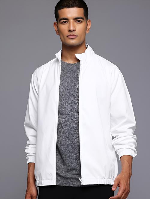 men solid long sleeve casual jacket - 21642287 - Very Small Image - 1