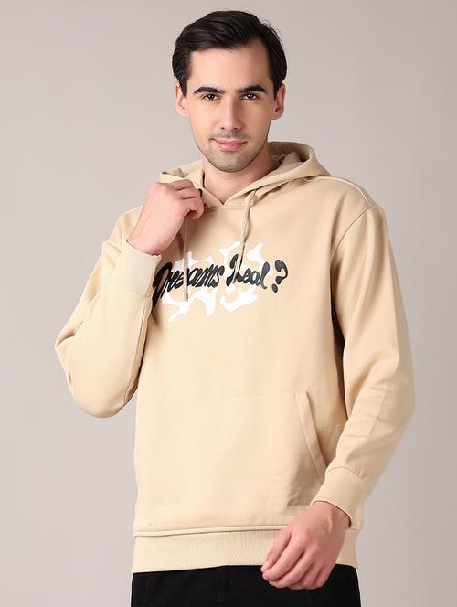 men regular fit front & back print hood neck sweatshirt  - 21642552 - Very Small Image - 1