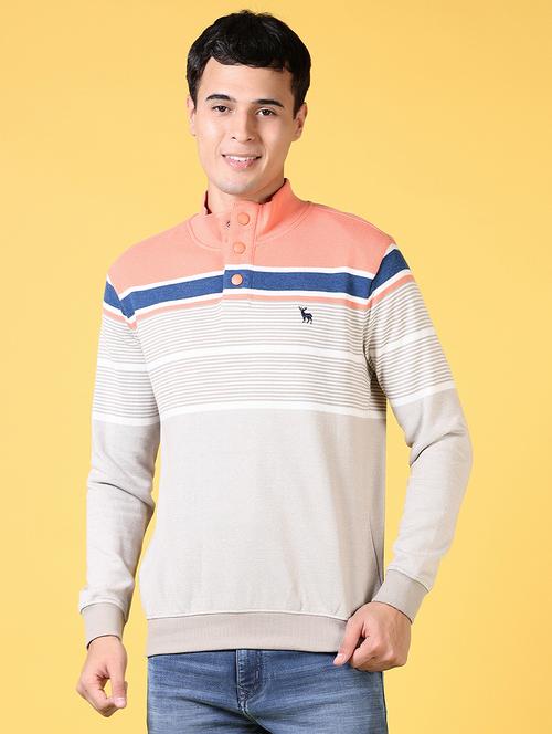 men long sleeve regular fit sweatshirt - 21642601 - Very Small Image - 1
