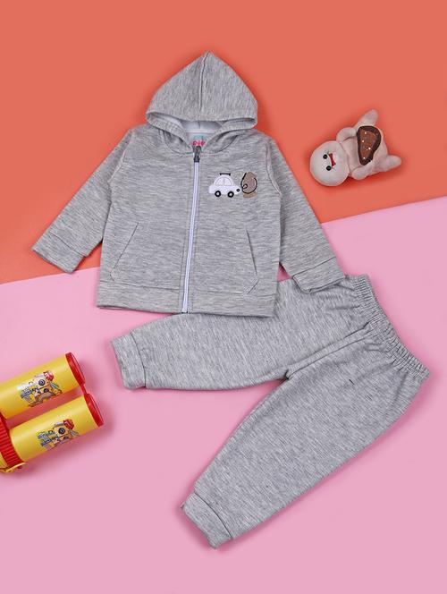 boys solid winterwear wear full length set - 21642654 - Very Small Image - 1