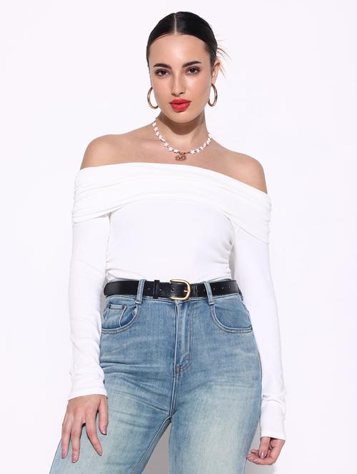 women solid sleeveless crop top - 21643406 - Very Small Image - 1