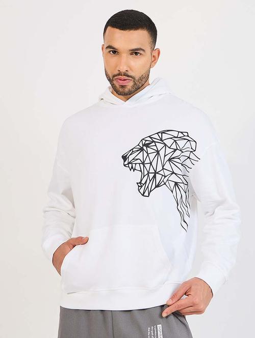 men long sleeves placement print sweatshirt - 21643924 - Very Small Image - 1