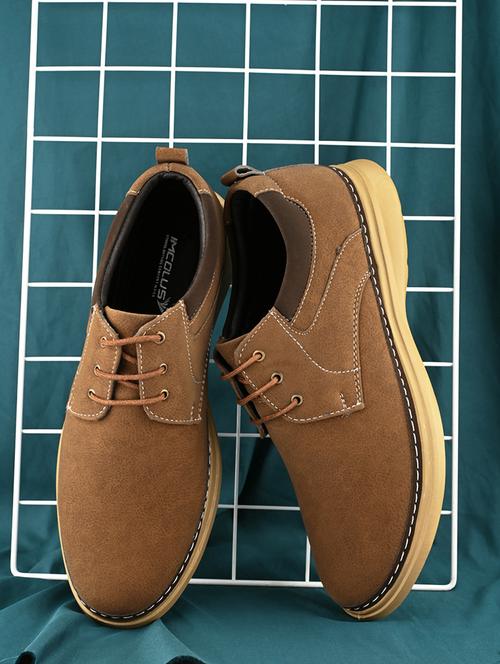 men lace-up comfort casual shoes - 21644284 - Very Small Image - 1
