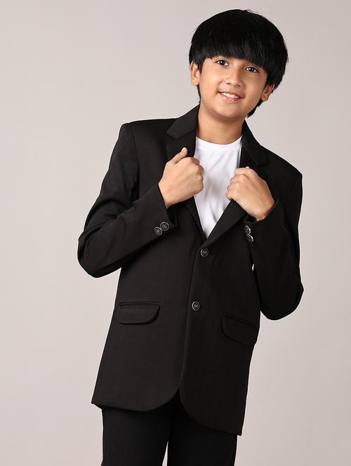Boys Solid 2 Piece Suit Set - 21644434 - Very Small Image - 1