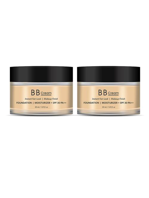 l'avenour bb cream with spf 30 pa++ for instant fair look & makeup finish - 30ml (pack of 2) - 21644614 - Very Small Image - 1