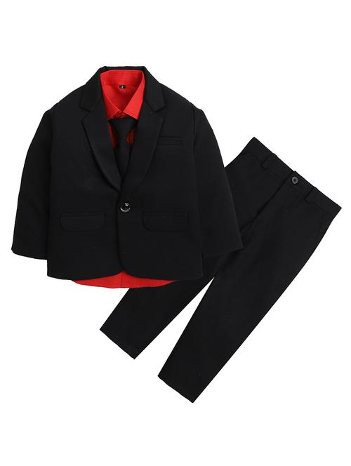 boys solids long sleeve suit sets - 21644729 - Very Small Image - 1